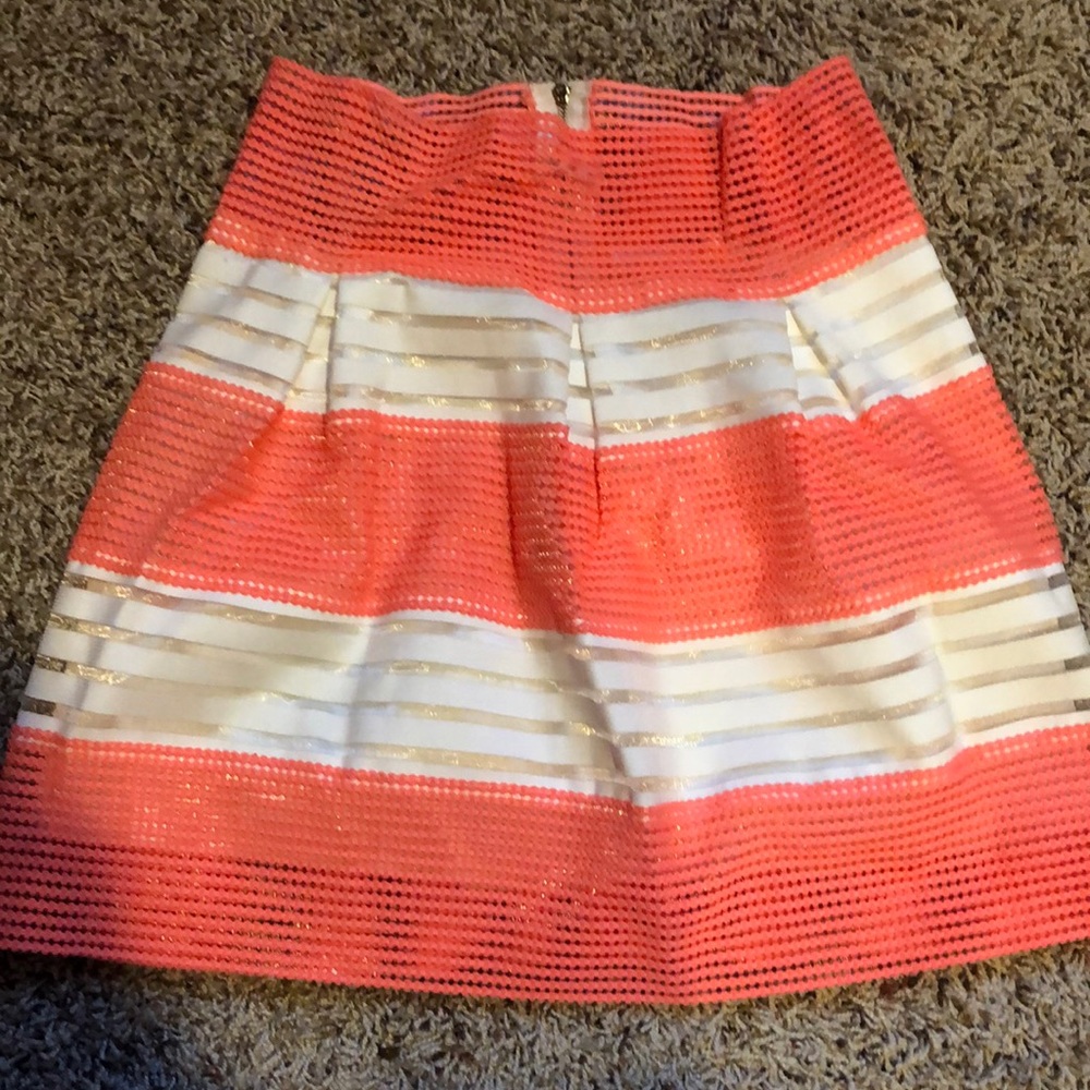 Stripped boutique skirt